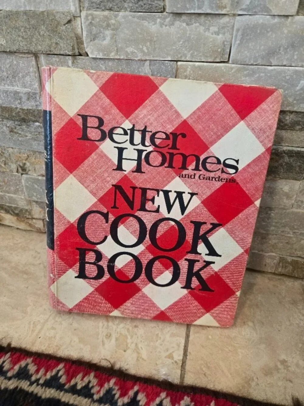 VTG 1972 Better Homes and Gardens New Cook Book 5-Ring Binder Clean, Vintage